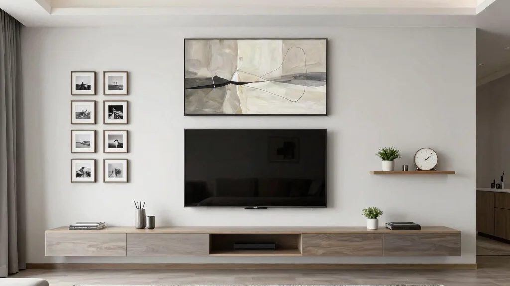30 Over TV Wall Decor Living Space Ideas for Balanced Design