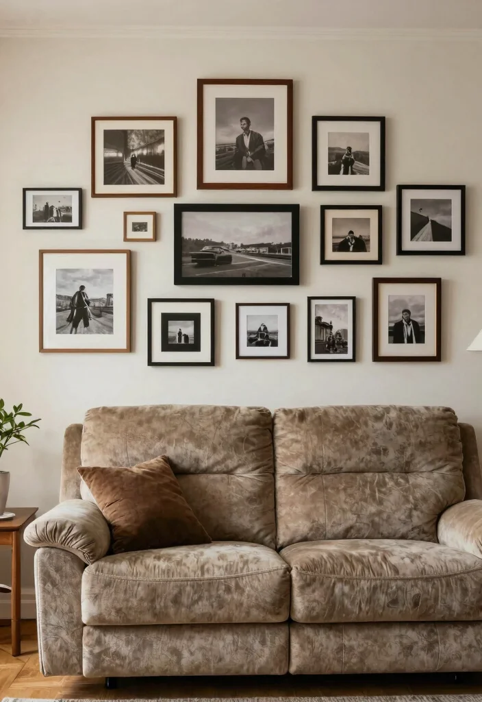 30 Recliner Sofa Living Room Decor Ideas for Comfort and Style - 20. Personal Gallery 1