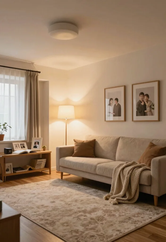 30 Tall Ceiling Living Room Decor Ideas for a Stunning Open Space - 30. Create a Cozy Atmosphere 1