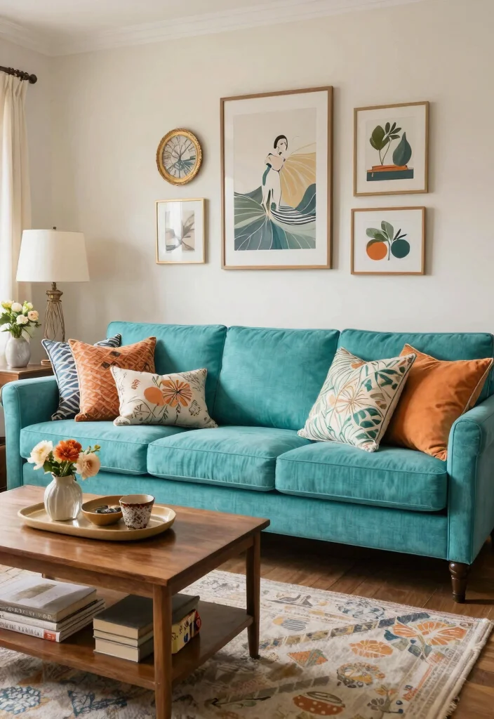 30 Turquoise Sofa Living Room Decor Ideas for Vibrant Homes - Conclusion 1