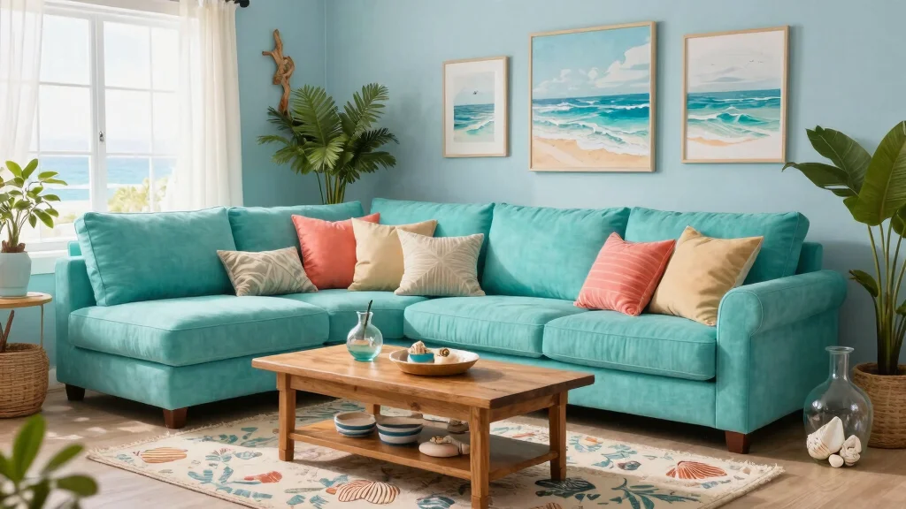 30 Turquoise Sofa Living Room Decor Ideas for Vibrant Homes