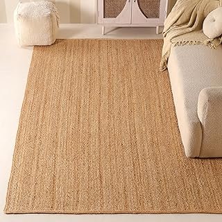 Hand Braided 8'x10' Jute Area Rug - Premium Eco Friendly Natural Fiber F...