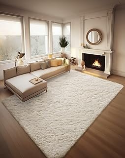 Ophanie 8x10 Area Rugs for Living Room, Upgrade Non-Slip Fluffy Soft Lar...