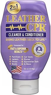 Leather CPR Cleaner & Conditioner 18oz - Cleans, Conditions, Restores & ...