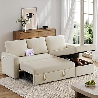 Yaheetech Sectional Sofa L-Shaped Sofa Couch Bed w/Chaise & USB, Reversi...