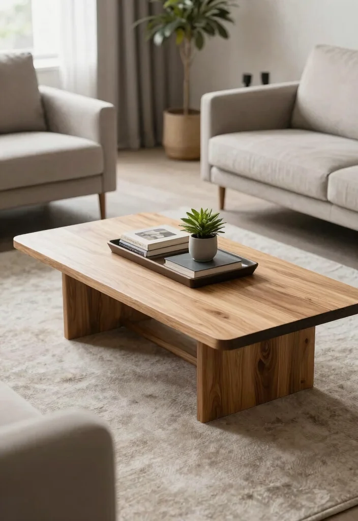 25 CB2 Living Room Ideas Worth Stealing Right Now - 5. Minimalist Coffee Tables 1