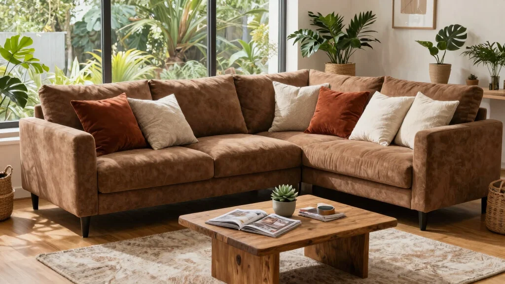 25 Contemporary Brown Sectional Sofa Ideas to Copy