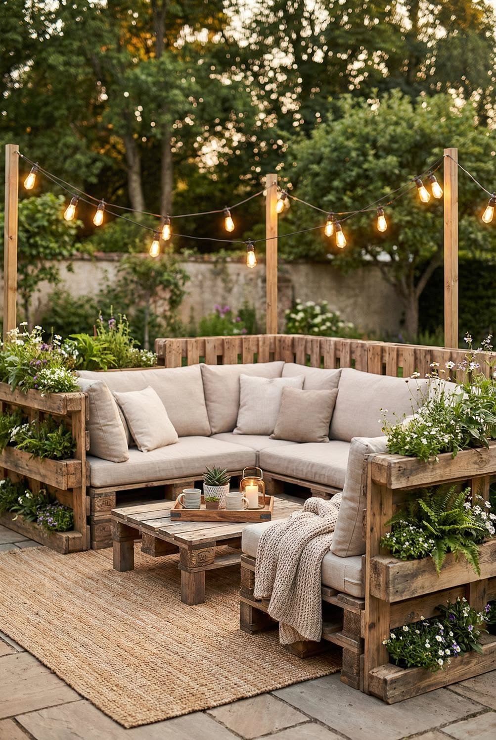 25 Floor Sectional Sofa Ideas for a Low - 12. Outdoor-Inspired Sectional 1
