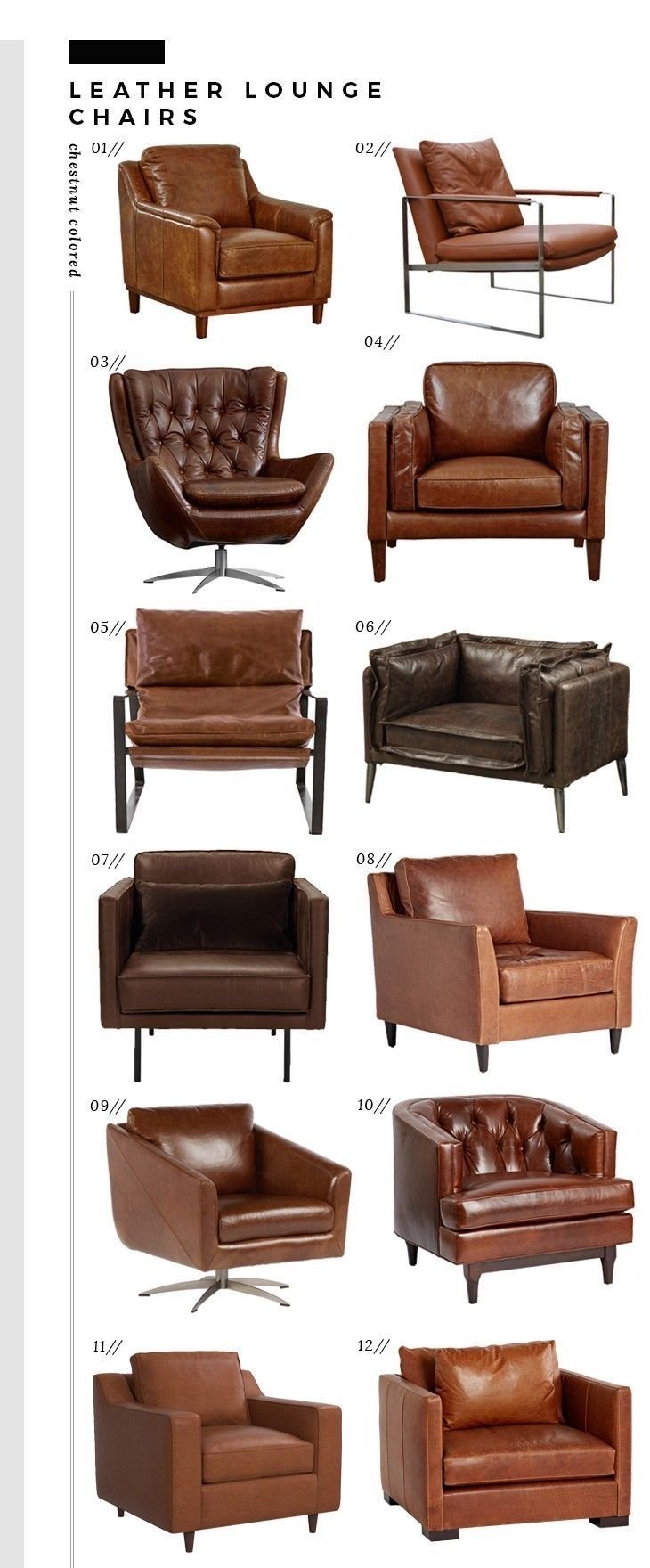 25 Leather Armchair Ideas to Elevate Your Living Room - 19. Soft Vintage Touch 1