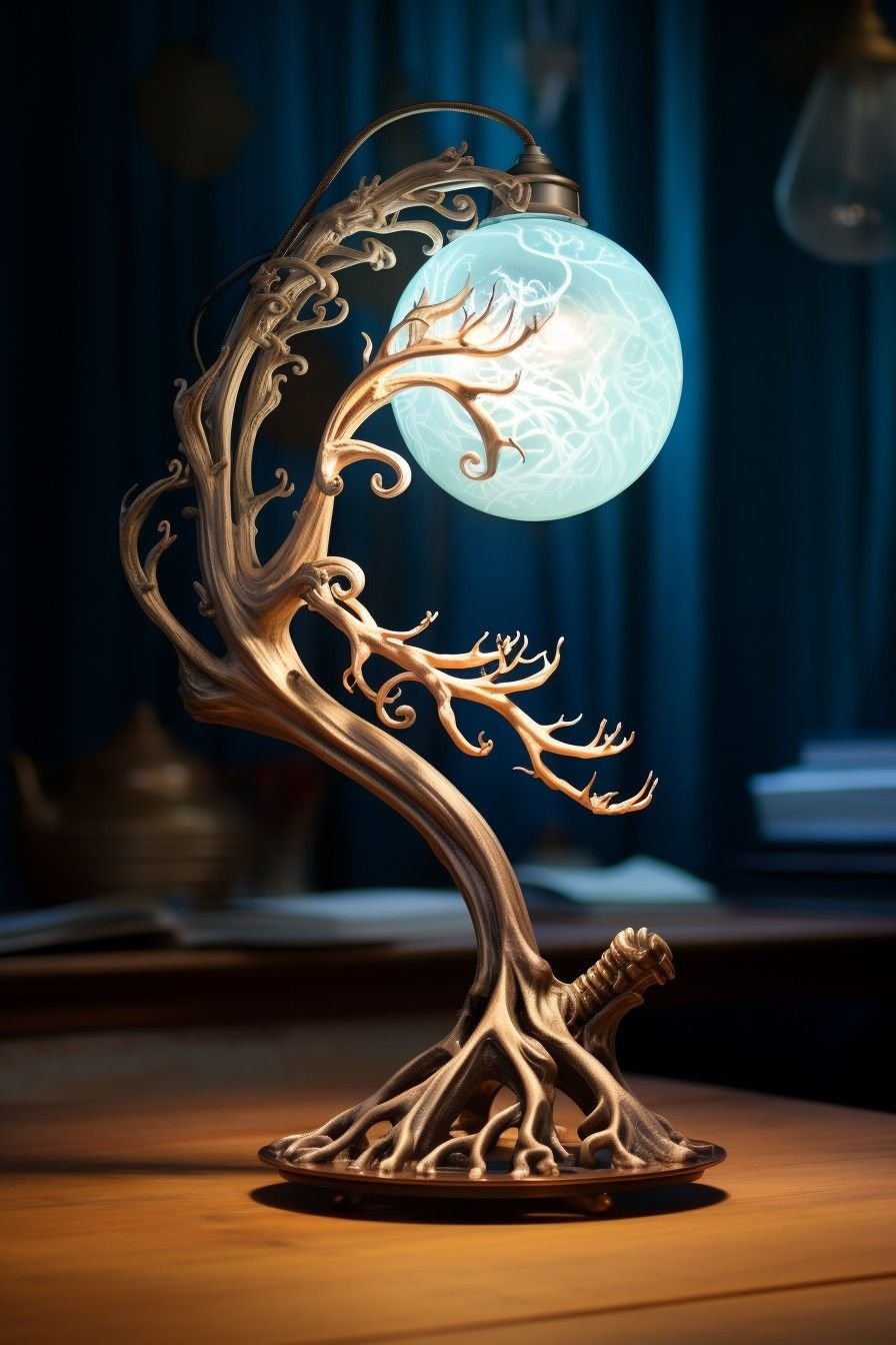 25 Living Room Wall Lamp Ideas for Warm - 12. Artisanal Handcrafted Lamps 1