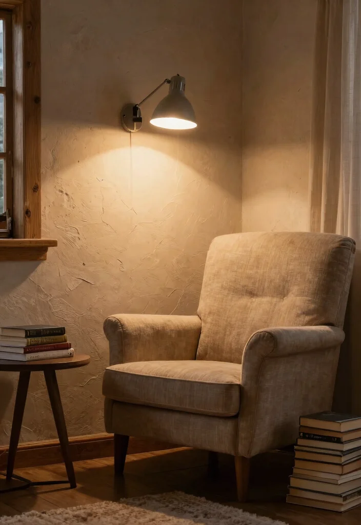 25 Living Room Wall Lamp Ideas for Warm - 21. Wall-mounted Reading Lamps 1