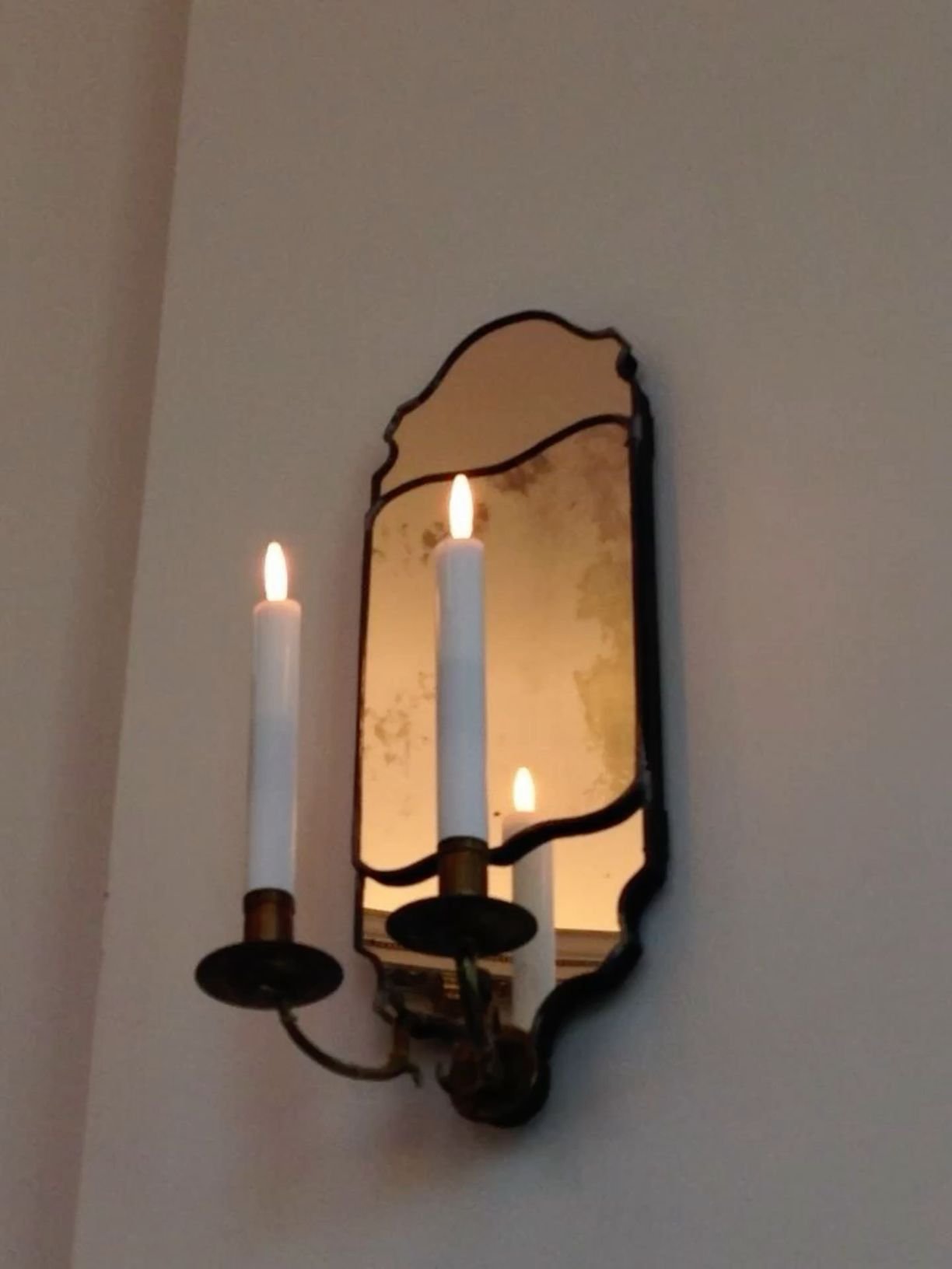 25 Living Room Wall Lamp Ideas for Warm - 5. Wall-mounted Candle Lamps 1