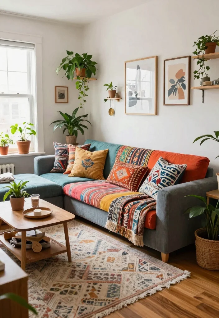 25 Modular Couch Ideas That Adapt to Your Living Room - 10. Bohemian Modular Couches 1