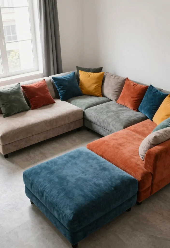 25 Modular Couch Ideas That Adapt to Your Living Room - 19. Reversible Modular Sofas 1