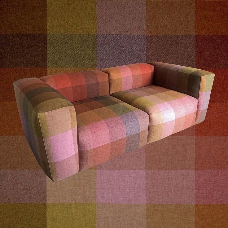 25 Modular Couch Ideas That Adapt to Your Living Room - 24. Chic Reupholstered Modular Sofas 1