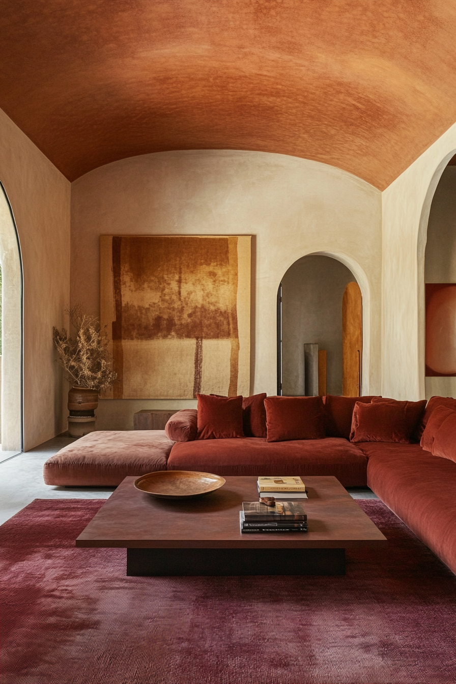 25 Perigold Living Room Ideas for a High-End Home Look - 1. Velvet Elegance 1