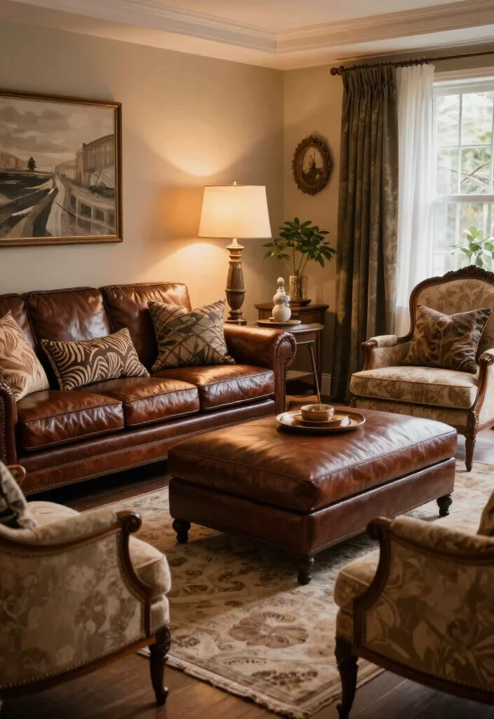 25 Perigold Living Room Ideas for a High-End Home Look - 10. Stylish Seating Options 1