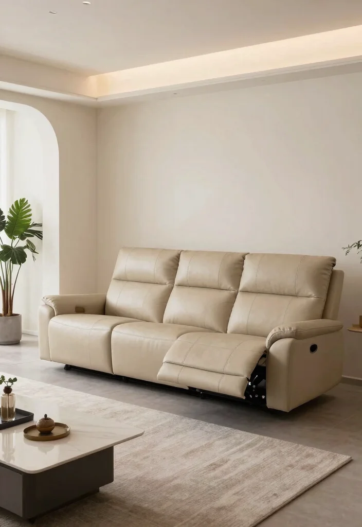 25 Power Reclining Leather Sectionals Worth Every Penny - 5. Space-Saving Designs 1