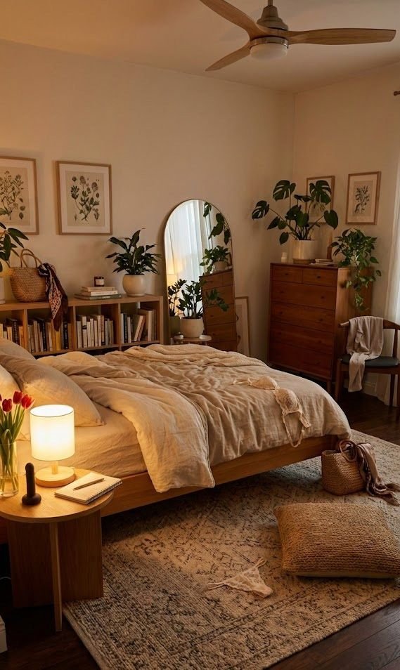 25 Retro Mid-Century Sofa Ideas for a Stylish Throwback Look - 20. Natural Elements: Connect with Nature 1