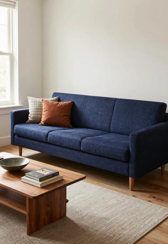 25 Retro Mid-Century Sofa Ideas for a Stylish Throwback Look - 22. Functional Yet Stylish: The Best of Both Worlds 1