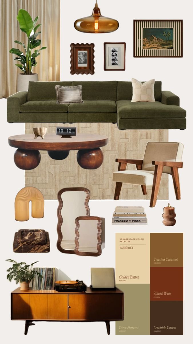 25 Retro Mid-Century Sofa Ideas for a Stylish Throwback Look - 9. Minimalist Approach: Less is More 1
