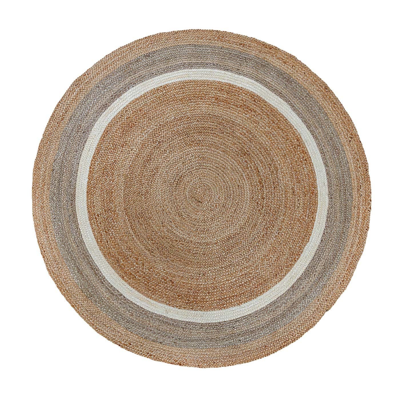 25 Round Rug Ideas That Instantly Refresh Your Living Room - 6. Natural Fiber Blends 1