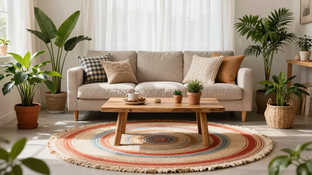 25 Round Rug Ideas That Instantly Refresh Your Living Room