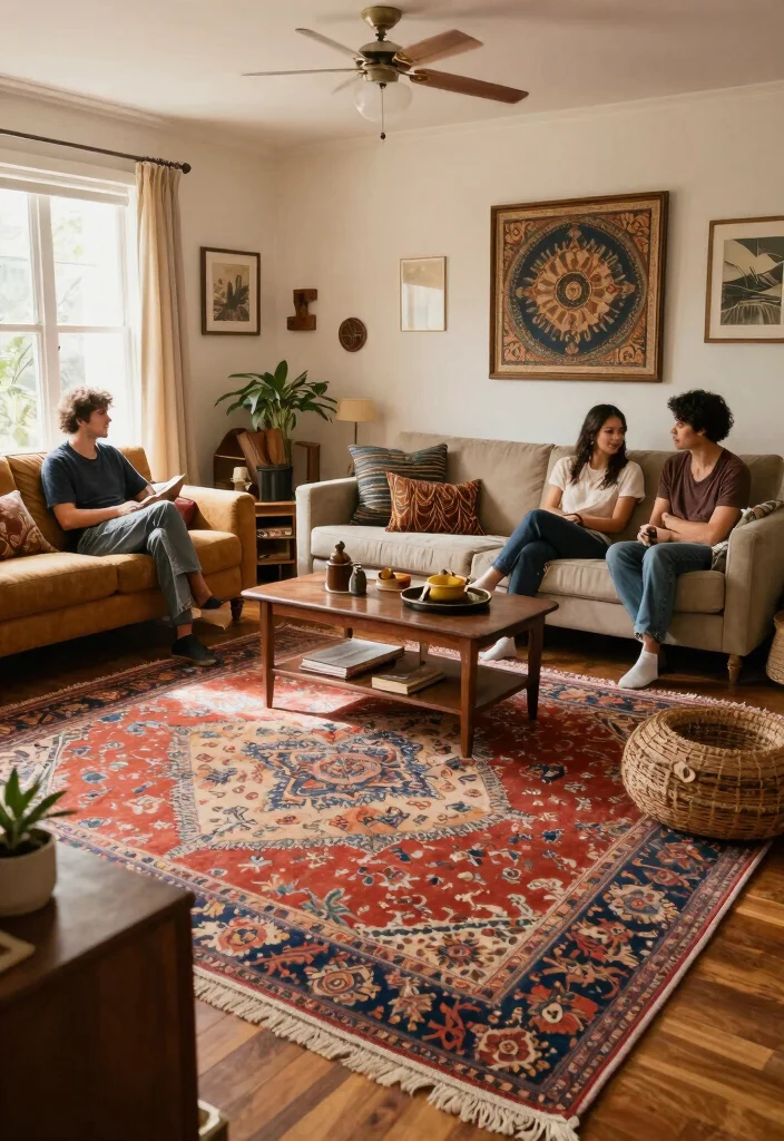 26 Colorful Vintage Rug Living Room Ideas You'll Love - Conclusion 1