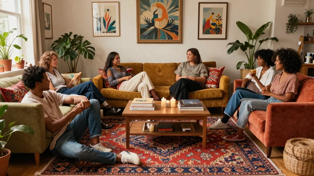 26 Colorful Vintage Rug Living Room Ideas You'll Love