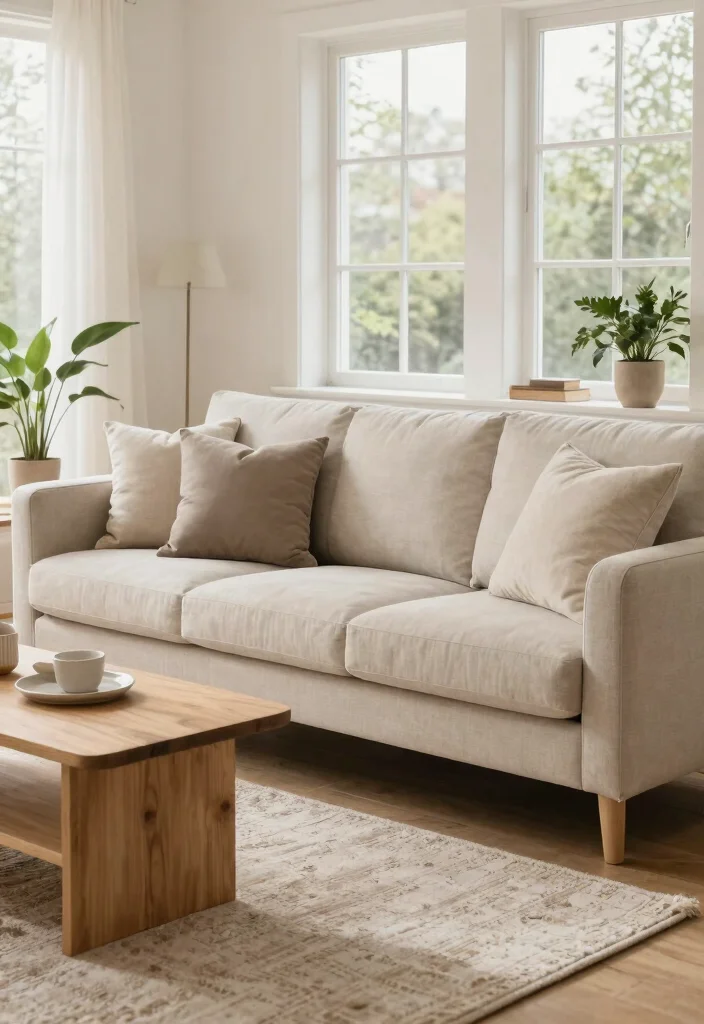 26 Couch Sets That Make Decorating Your Living Room Easy - 13. Sophisticated Neutrals 1