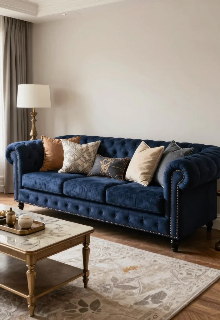 26 Couch Sets That Make Decorating Your Living Room Easy - 15. Classic Chesterfields 1