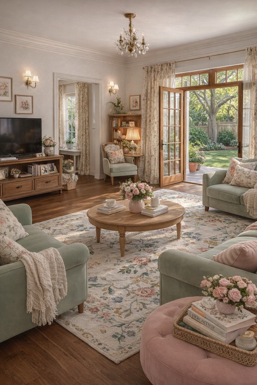 26 Couch Sets That Make Decorating Your Living Room Easy - 18. Vintage Palettes and Patterns 1