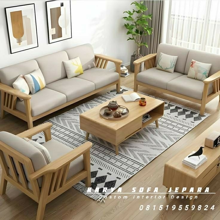 26 Couch Sets That Make Decorating Your Living Room Easy - 21. Scandinavian Simplicity 1