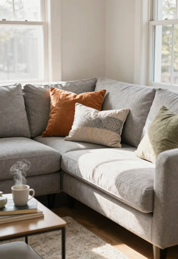 26 Couch Sets That Make Decorating Your Living Room Easy - 23. Cozy Corner Couches 1
