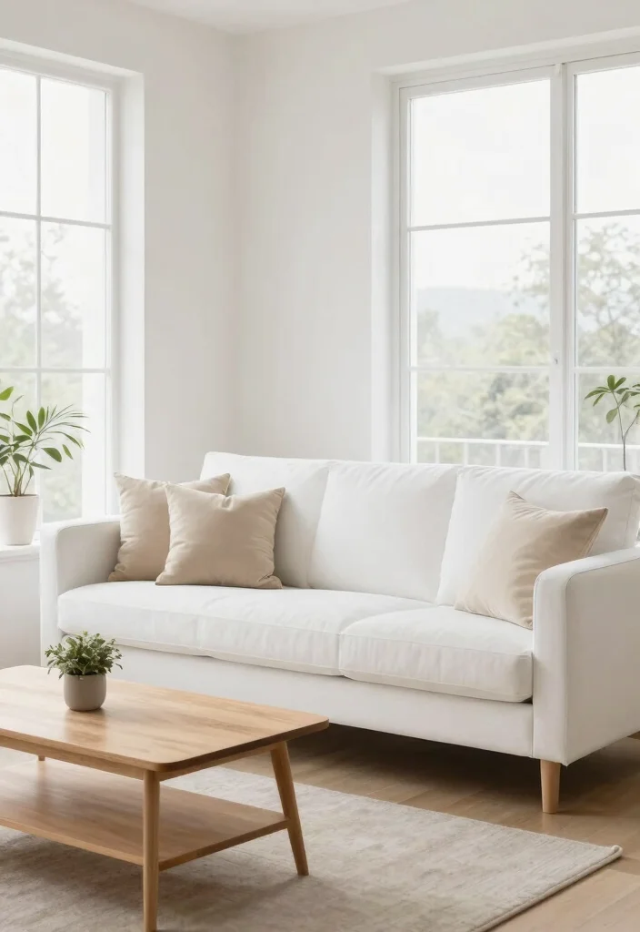 26 Couch Sets That Make Decorating Your Living Room Easy - 8. Minimalist Styles for Clean Lines 1