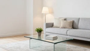 26 Glass Coffee Table Ideas That Open Up Your Living Room