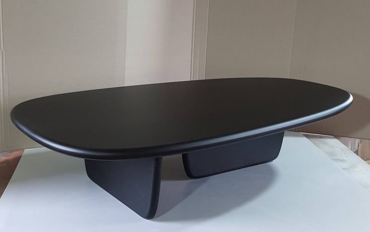 26 Large Coffee Tables That Make a Statement - 24. Elegant Black Coffee Table 1