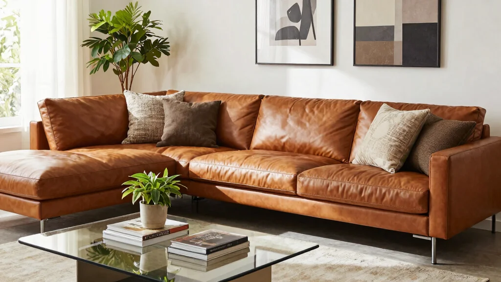 26 Leather Sectional Ideas for a Luxe Living Room