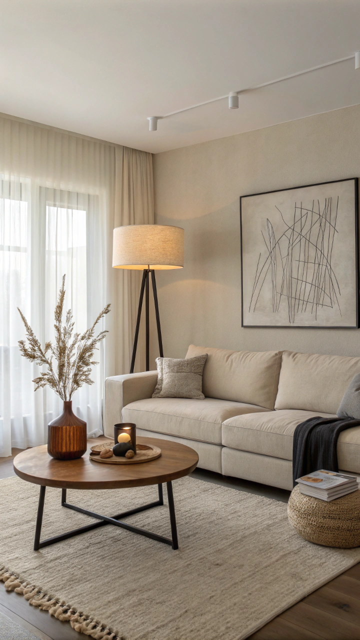 26 Linen Couch Ideas for a Relaxed - 22. Elegant Minimalism 1
