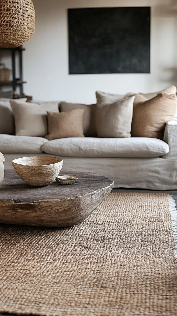 26 Linen Couch Ideas for a Relaxed - 3. Layering Textures 1