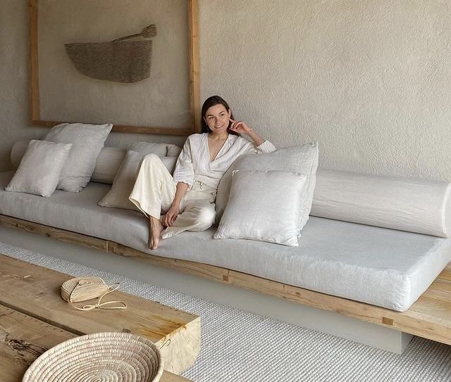 26 Linen Couch Ideas for a Relaxed - 5. Multifunctional Furniture 1