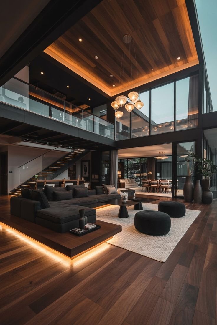 26 Luxury Sectional Sofa Ideas That Feel Like 5-Star Living - 13. Smart Tech Integration 1