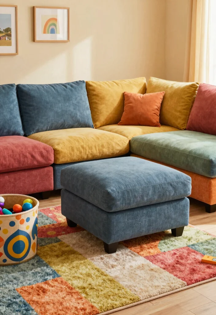 26 Luxury Sectional Sofa Ideas That Feel Like 5-Star Living - 14. Family-Friendly Designs 1