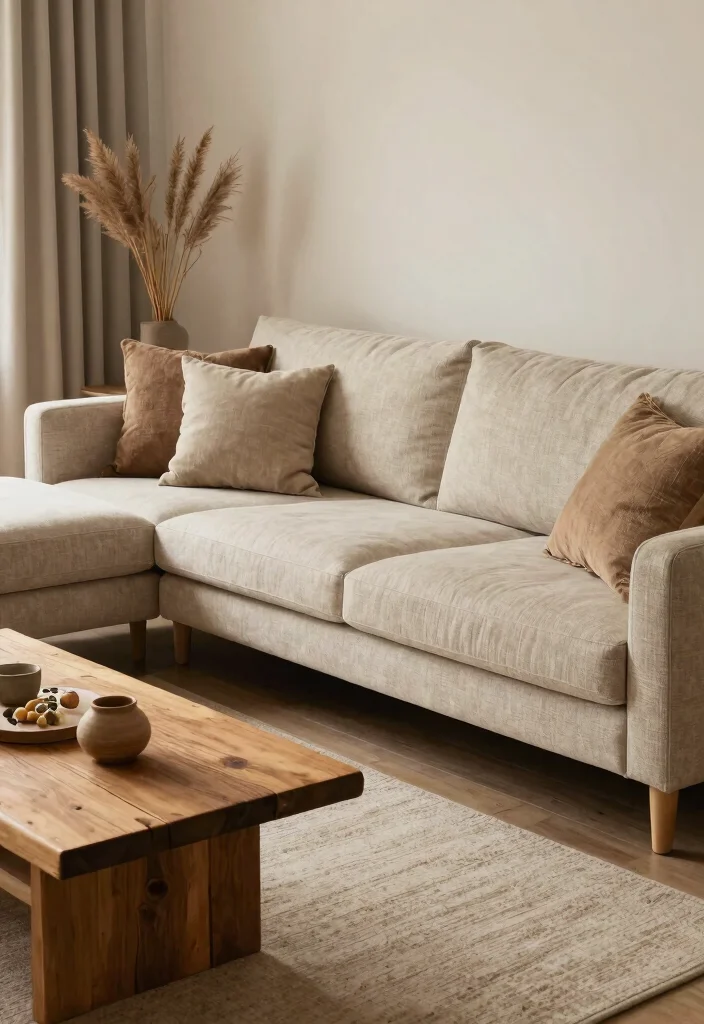 26 Luxury Sectional Sofa Ideas That Feel Like 5-Star Living - 23. Sustainable Fabrics 1