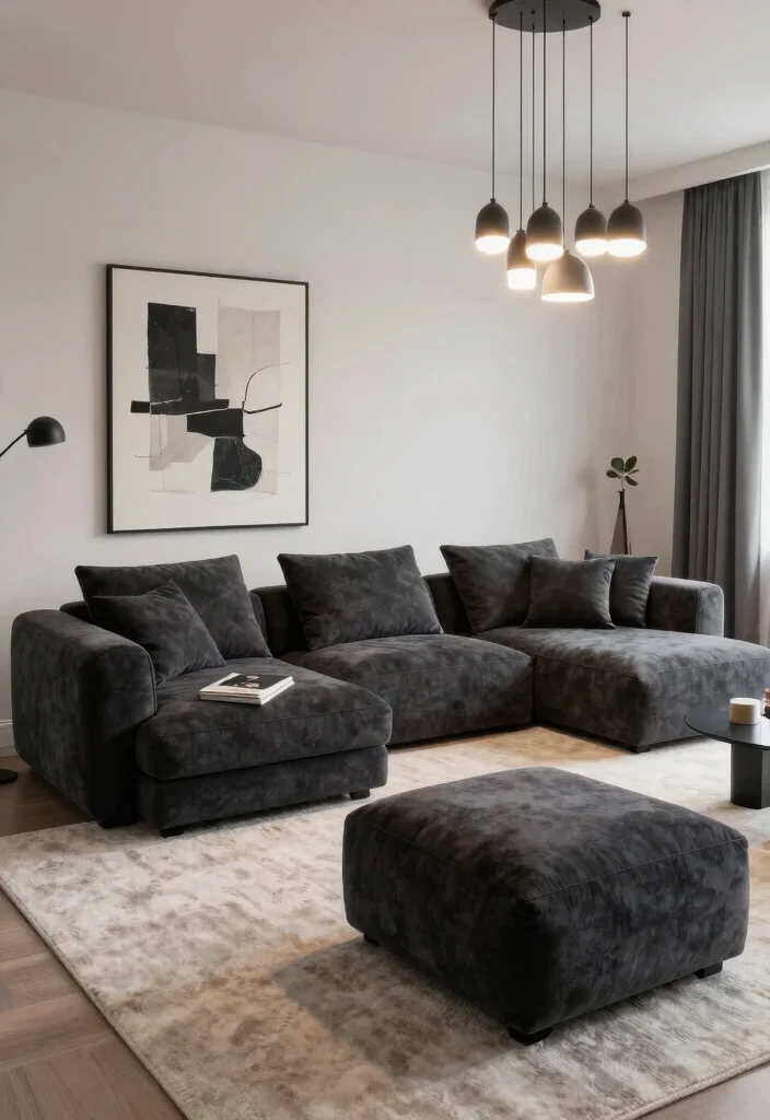 26 Luxury Sectional Sofa Ideas That Feel Like 5-Star Living - 3. Modular Magic 1