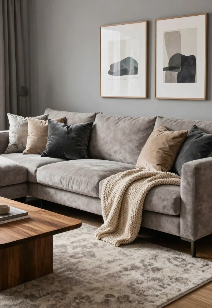 26 Luxury Sectional Sofa Ideas That Feel Like 5-Star Living - 6. Luxe Textured Fabrics 1