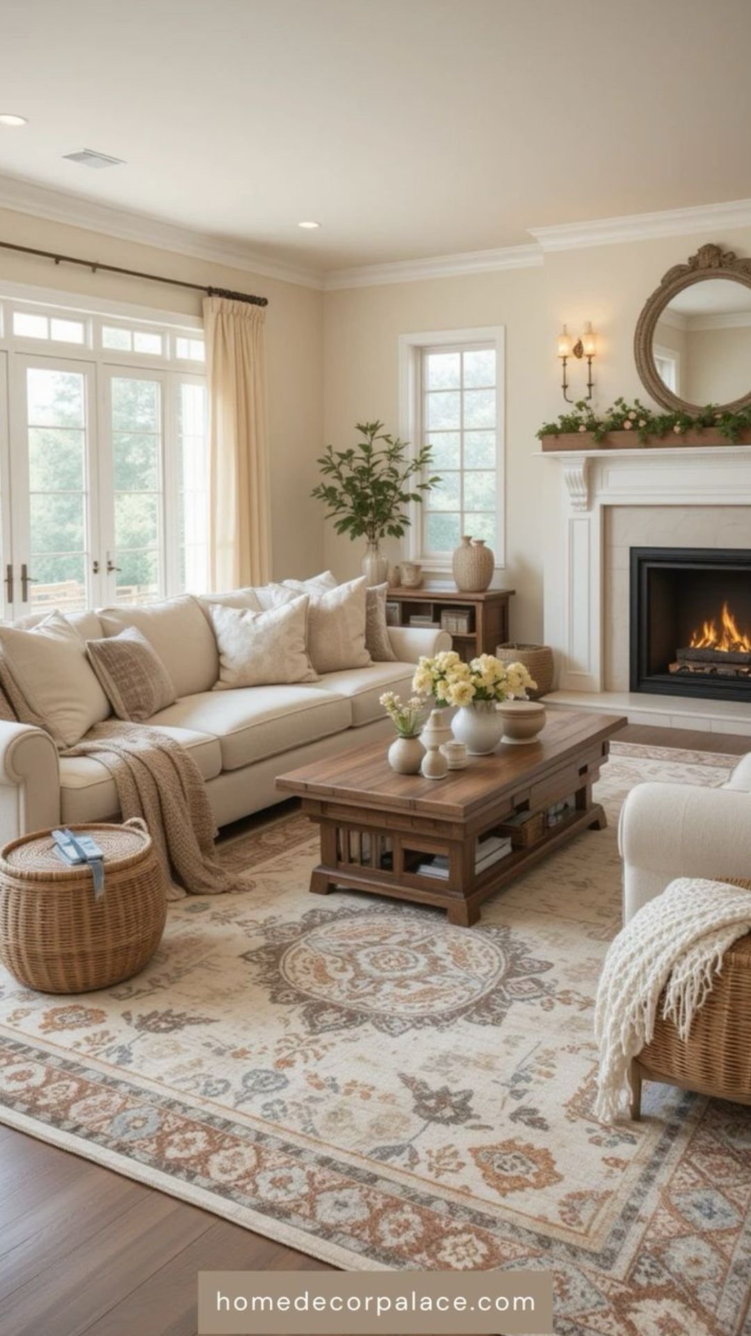 26 Neutral Tone Sectional Sofas for a Timeless Living Room - 14. Elegant Tufted Styles 1