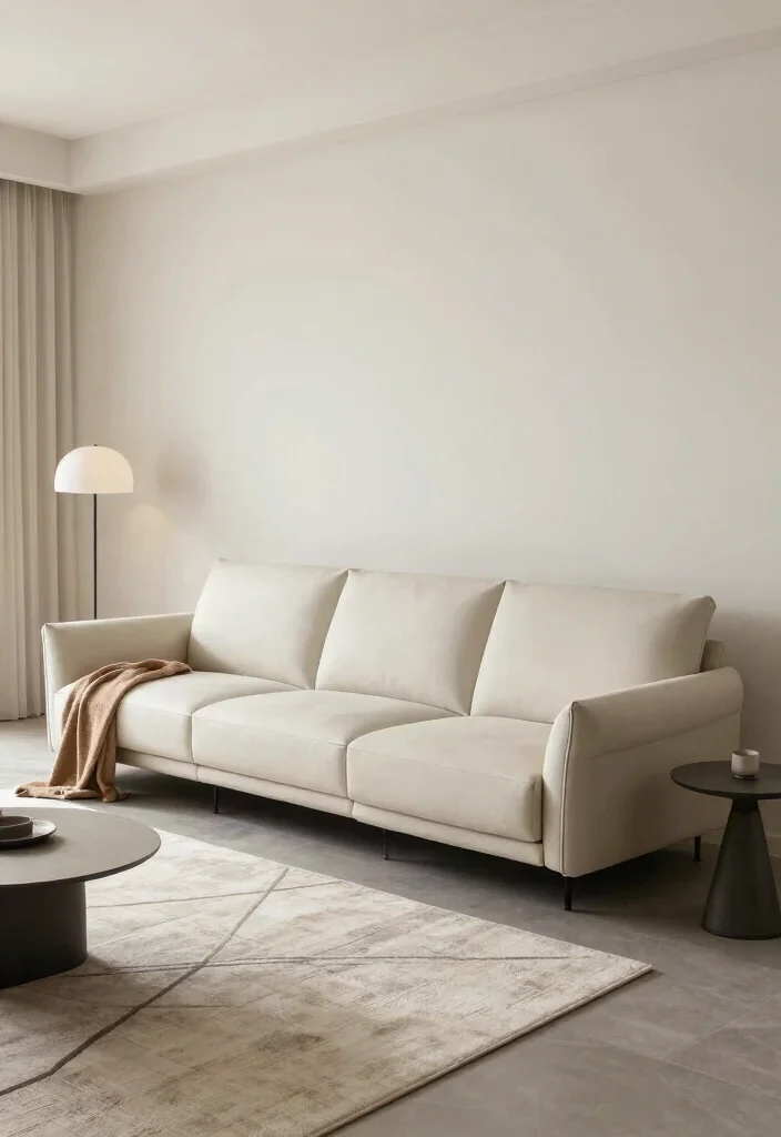 26 Neutral Tone Sectional Sofas for a Timeless Living Room - 4. Modern Shape and Style 1