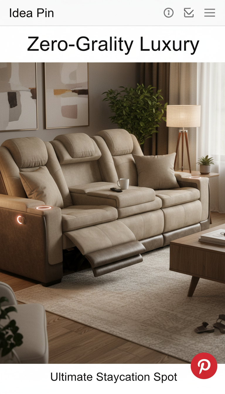 26 Power Reclining Sofas That Are Stylish and So Comfortable - 18. Elegant Chaise Recliner 1