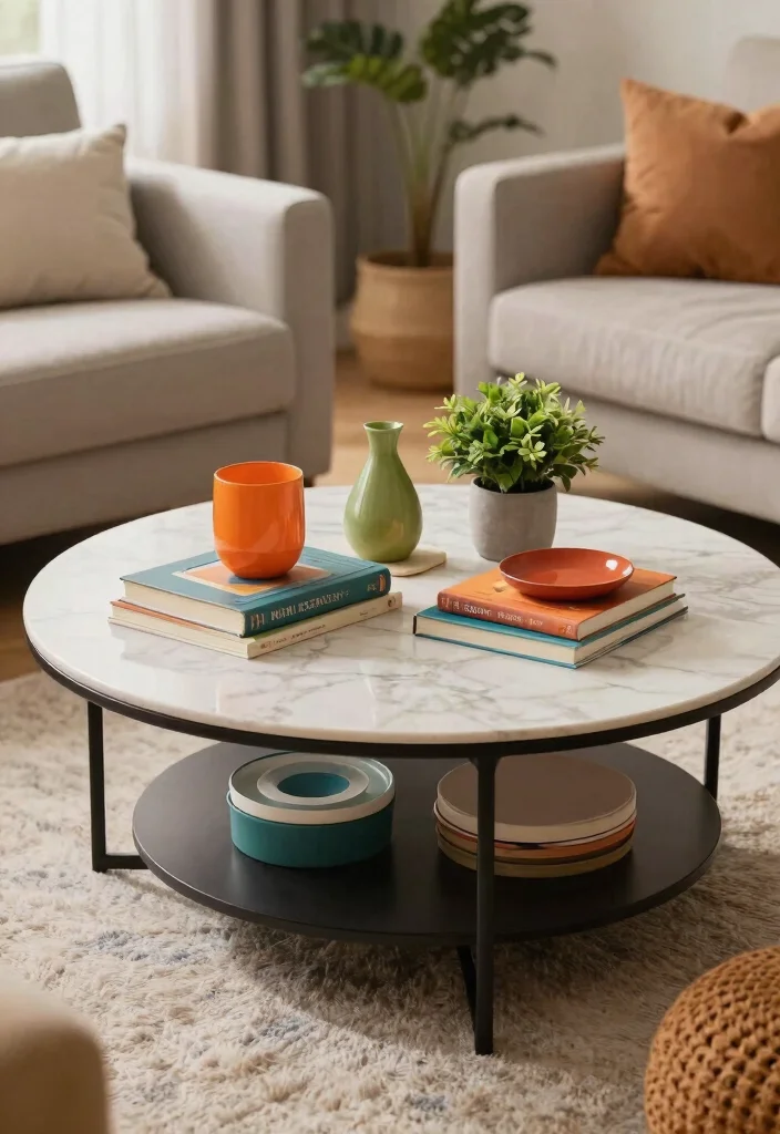 26 Round Coffee Table Ideas to Soften Your Living Room - Conclusion 1